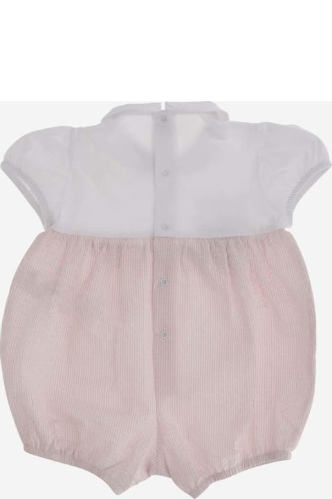 Sale for Baby Girls Il Gufo Stretch Cotton Romper