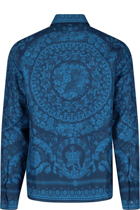 Homeware Versace 'barocco' Silk Shirt