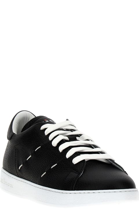 Kiton Sneakers for Men Kiton Leather Sneakers