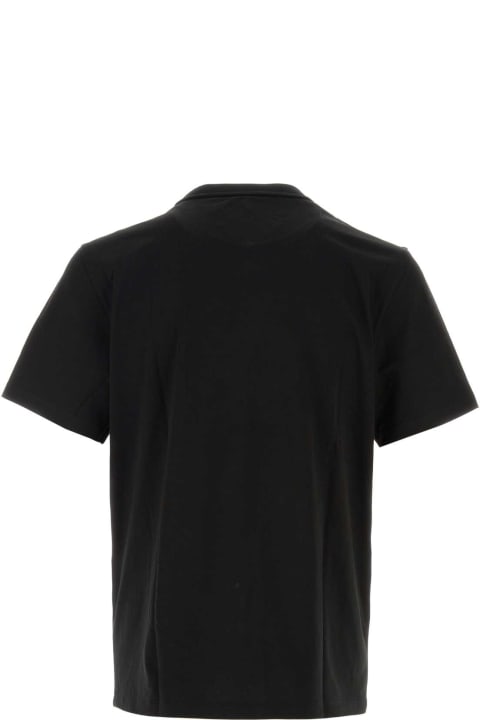 MCM Topwear for Men MCM Black Cotton T-shirt