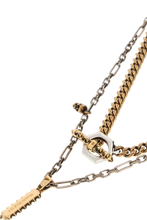 Necklaces for Women Alexander McQueen Metal Punk Necklace