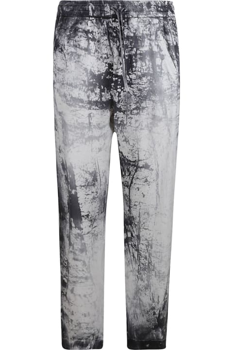 Printed Straight Trousers