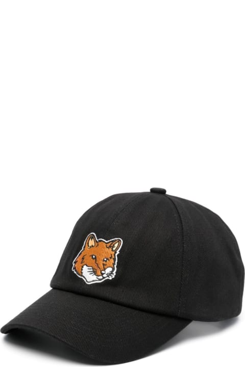 ウィメンズ Maison Kitsunéの帽子 Maison Kitsuné Large Fox Head Cap