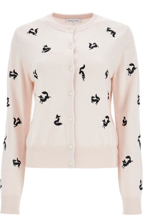 Maison Kitsuné for Women Maison Kitsuné Fancy Fox Cardigan