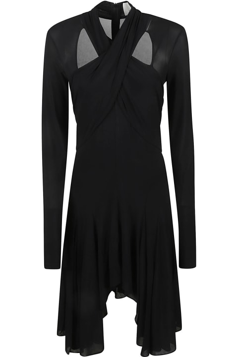 Isabel Marant Dresses for Women Isabel Marant Payton Cut-out Long Sleeved Asymmetric Dress