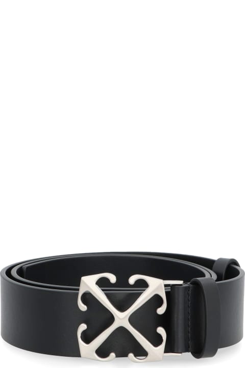 Off-White Arrow Leather Belt