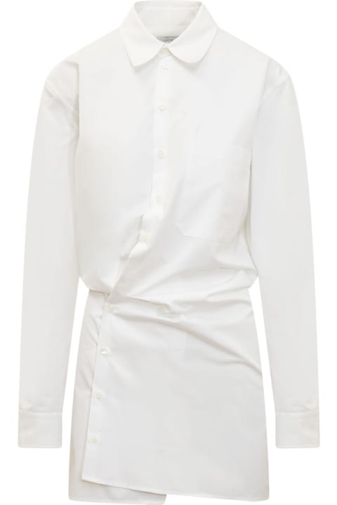 Off-White for Women Off-White Cotton Shirtdress