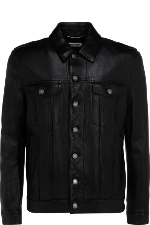 メンズ Saint Laurentのコート＆ジャケット Saint Laurent Leather Jacket