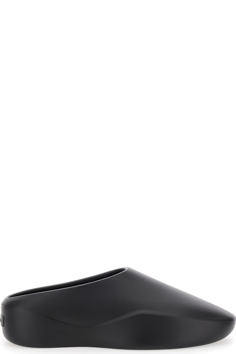 Homeware Fear of God 'eva Runner' Black Sneakers With Logo On The Heel And Side Cut-out Detail In Plastic Man