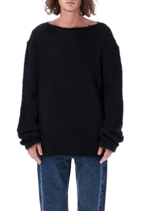 FourTwoFour on Fairfax Sweaters for Men FourTwoFour on Fairfax Oversize Jumper