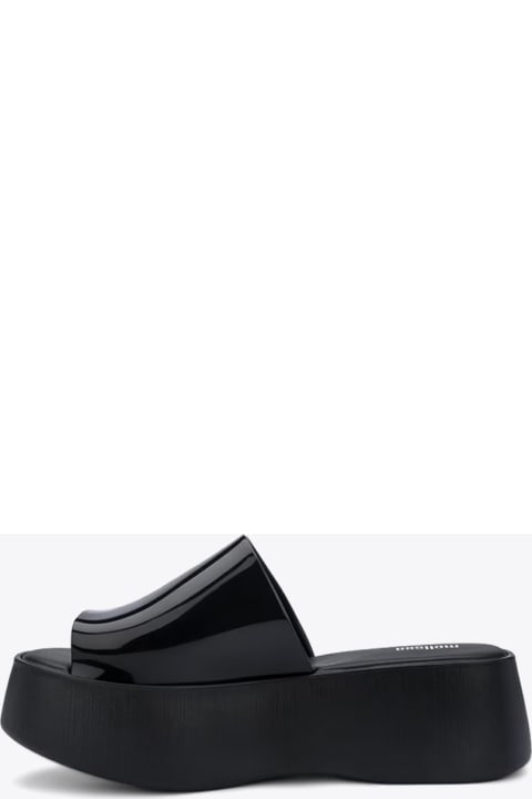 Melissa Becky Ad Shiny black slip-on sandal - Becky