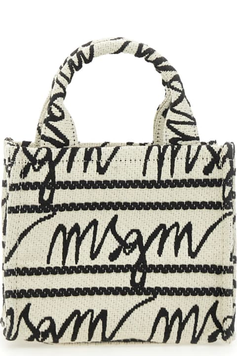 MSGM for Women MSGM Mini Canvas Tote Bag