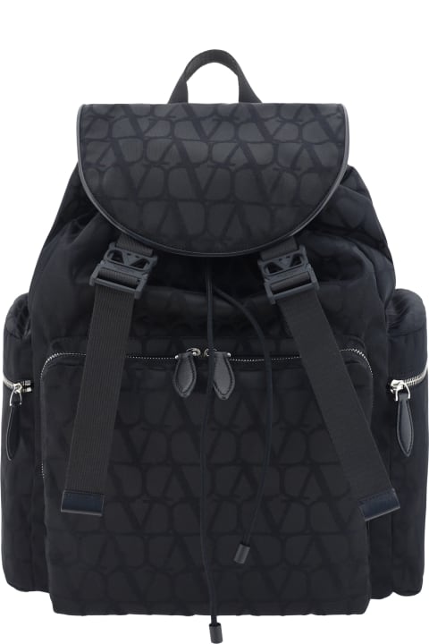 Bags Sale for Men Valentino Garavani Toile Iconographe Backpack