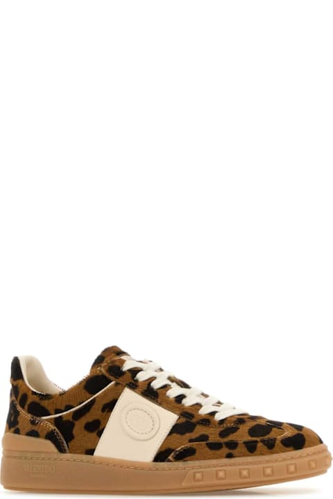 Valentino Garavani Printed Calf Hair Upvillage Sneakers
