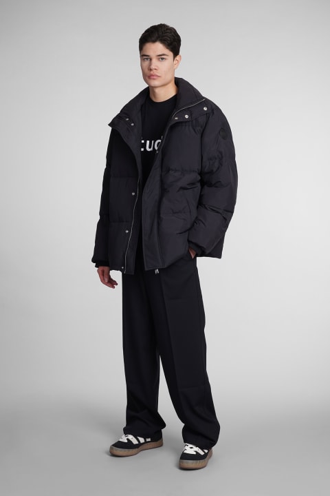 Coats & Jackets for Men Études Puffer In Black Nylon