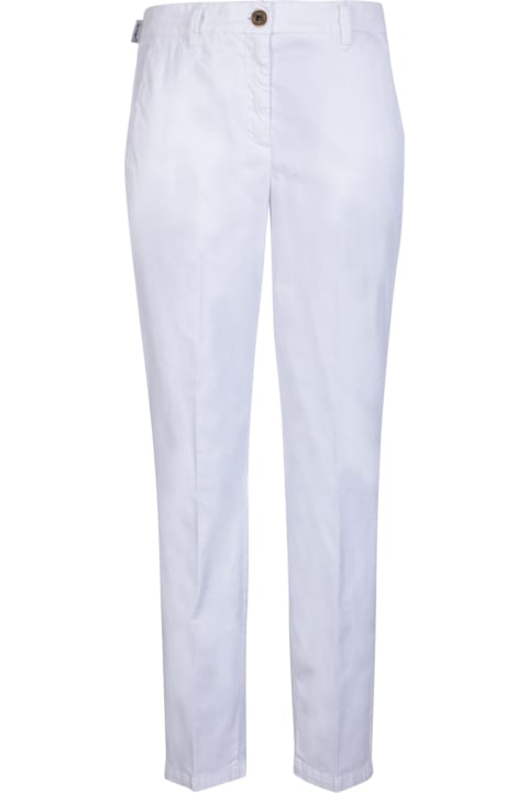 Jacob Cohen Clothing for Women Jacob Cohen White Marina Trousers By Jacob Cohã«n