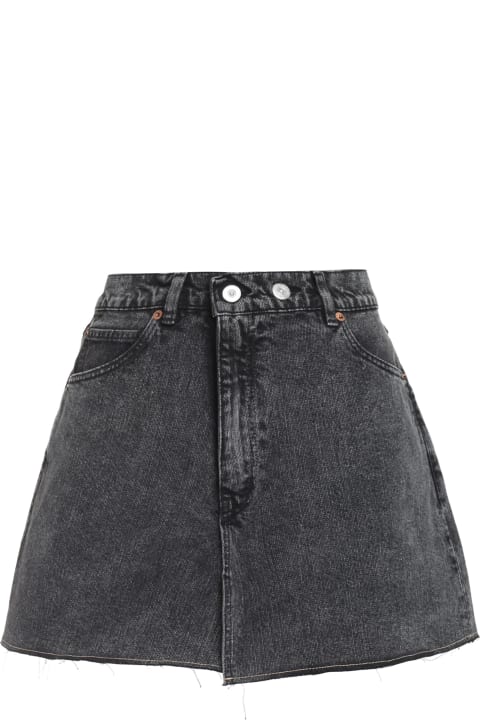 Our Legacy for Women Our Legacy Cover Denim Mini Skirt