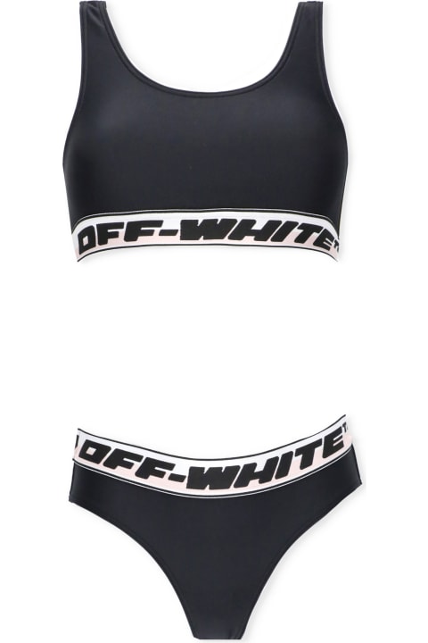 Swimwear for Boys Off-White Two-piece Bikini With Logo