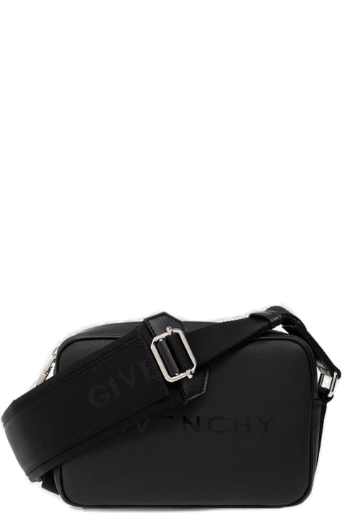 Givenchy for Men Givenchy Black Canvas G-essentials Crossbody Bag