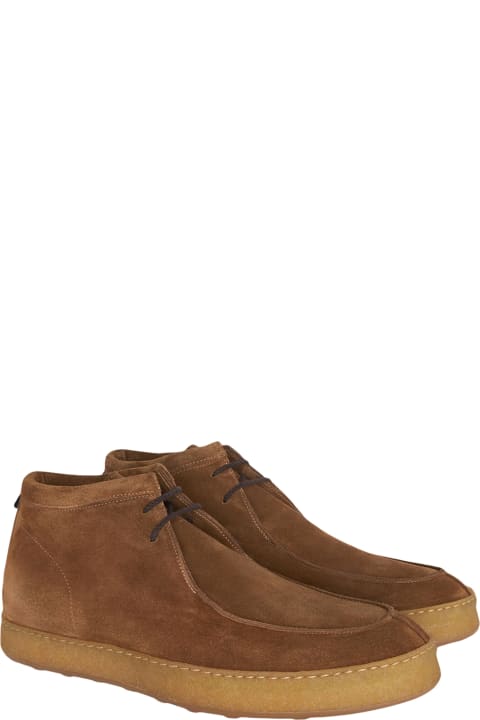 Boots for Men Kiton Ankle Shoes Calfskin