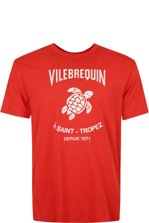 Vilebrequin for Men Vilebrequin Logo Print Regular T-shirt