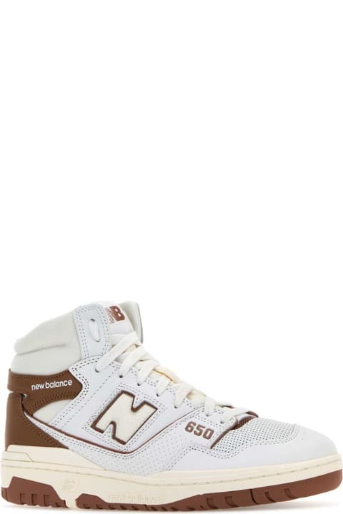Homeware New Balance Two-tone Leather 650 Sneakers