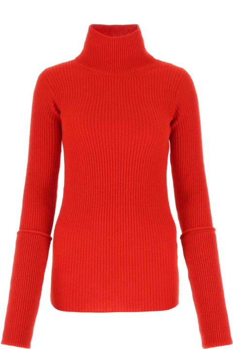 Quira for Women Quira Red Wool Sweater
