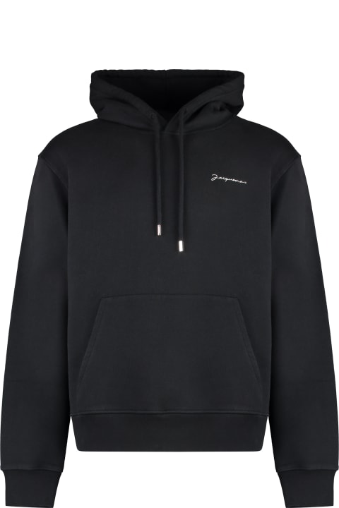 Fleeces & Tracksuits Sale for Men Jacquemus Brodé Cotton Hoodie