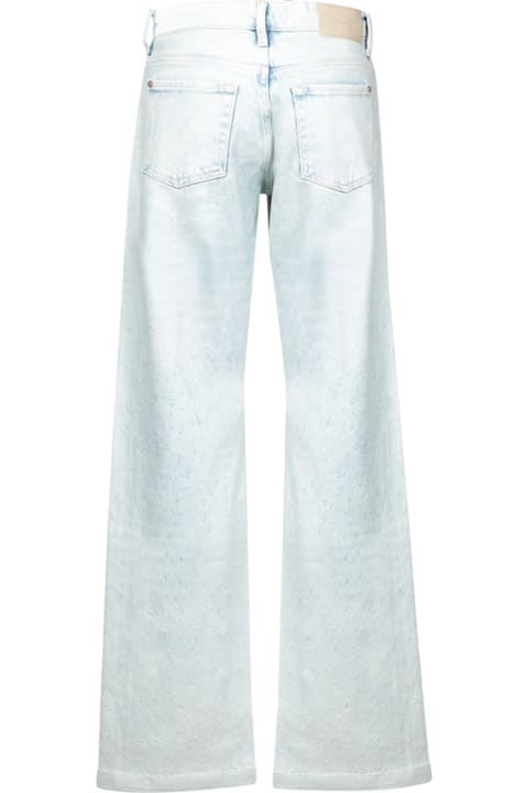 7 For All Mankind Clothing for Women 7 For All Mankind Tess Pepper Light Blue Jeans