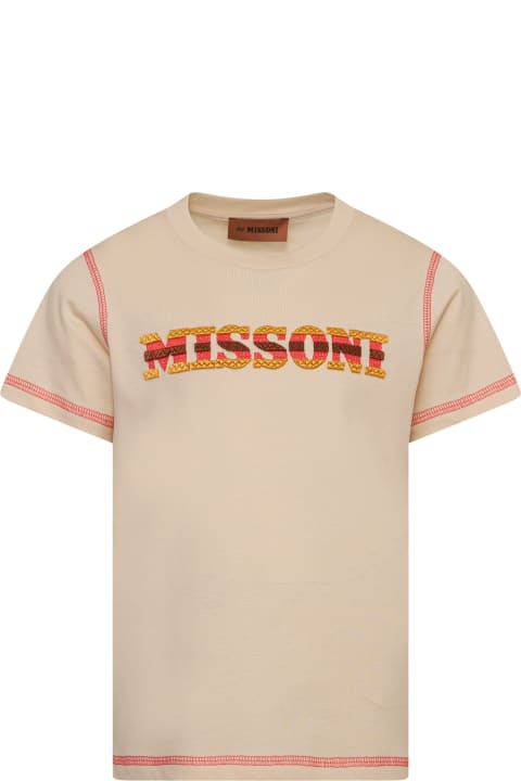 Missoni Kids T-Shirts & Polo Shirts for Boys Missoni Kids T-shirt Con Logo