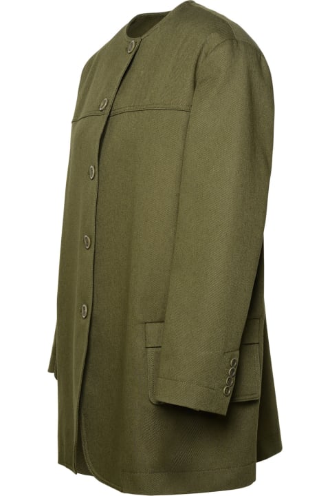 Clothing Sale for Women Max Mara Green Cotton Jacket