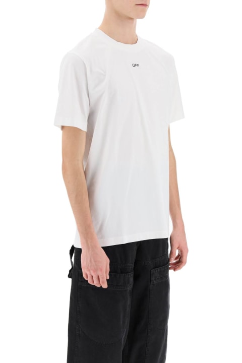Topwear for Men Off-White Cotton T-shirt