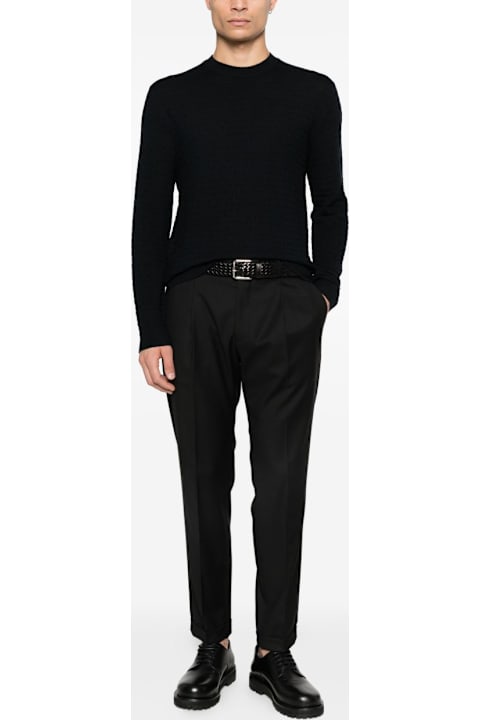 أدوات منزلية Emporio Armani Wool Crewneck Sweater