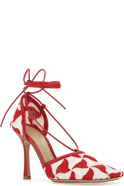 Homeware Bottega Veneta Two-tone Stretch Crochet Sandals