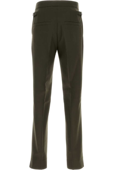Namacheko Clothing for Men Namacheko Olive Green Wool Pant