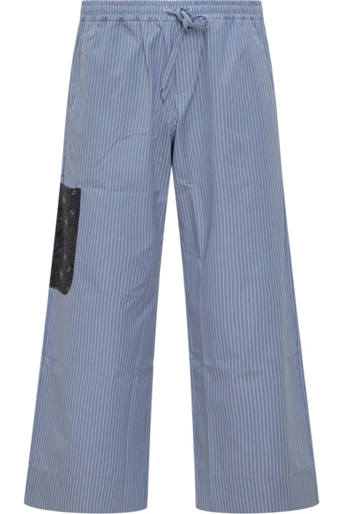 Pierre-Louis Mascia Pants for Men Pierre-Louis Mascia Cotton And Silk Pants