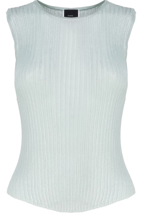 Pinko Sweaters for Women Pinko Sleeveless Fitted Top