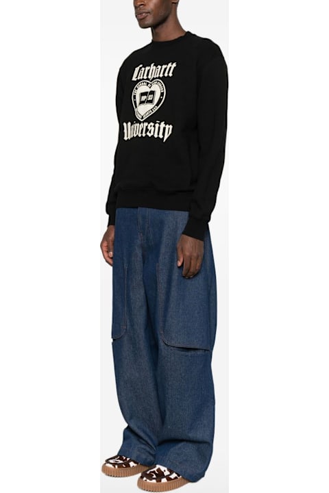 Carhartt WIP لـ Kids Carhartt WIP Logo Crewneck Sweatshirt