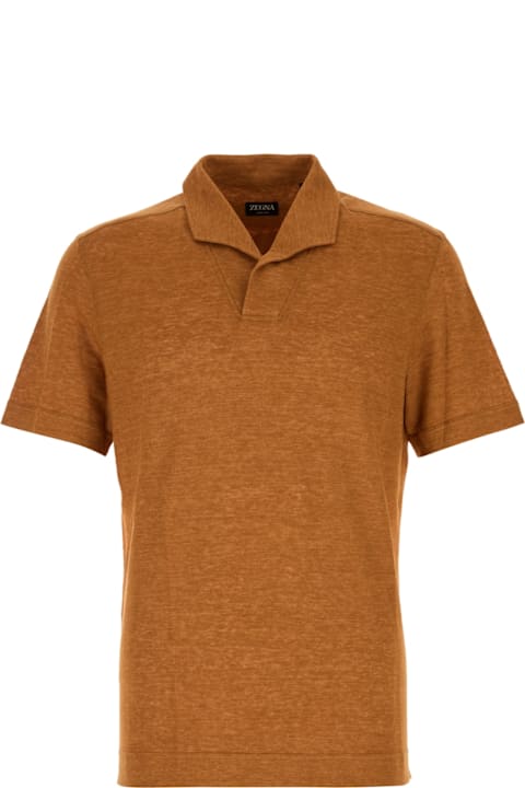 أدوات منزلية Zegna Short Sleeve Polo