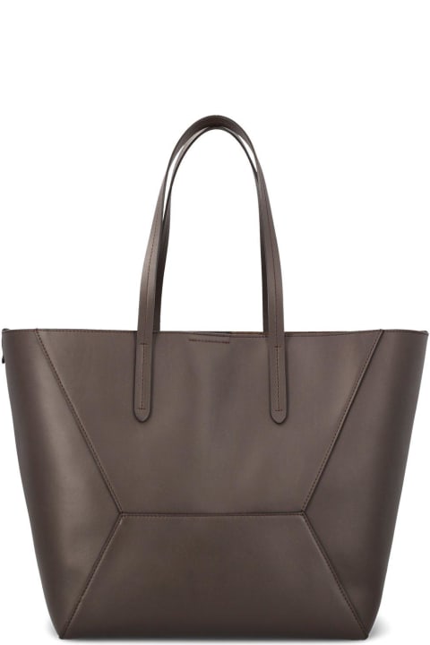Bags for Women Brunello Cucinelli Leather Tote Bag