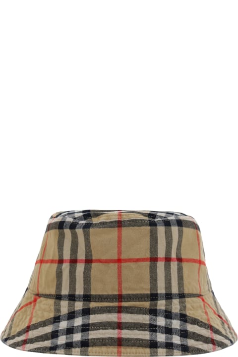 Hats for Women Burberry Bucket Hat Check