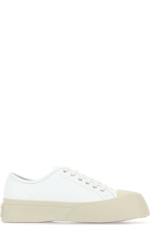 Marni Sneakers for Men Marni White Leather Pablo Sneakers