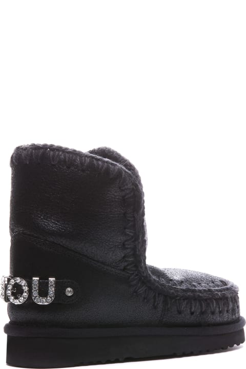 Mou Shoes for Women Mou Ankle Boots 'eskimo18' Made Of Leather