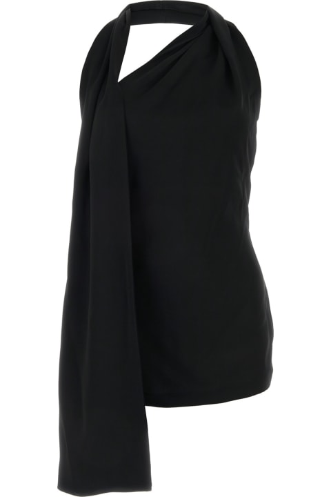 Homeware Loewe Black Satin Mini Dress