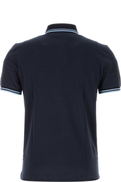 Fred Perry لـ Men Fred Perry Midnight Blue Piquet Polo Shirt