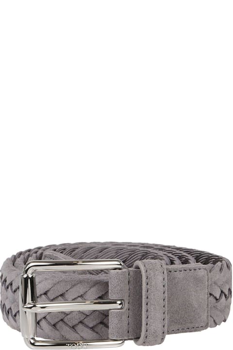 Fashion for Men Tod's Braided Buckle Belt