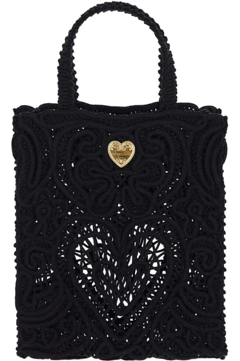 Dolce & Gabbana Women Dolce & Gabbana Small Cordonetto Lace Shopper