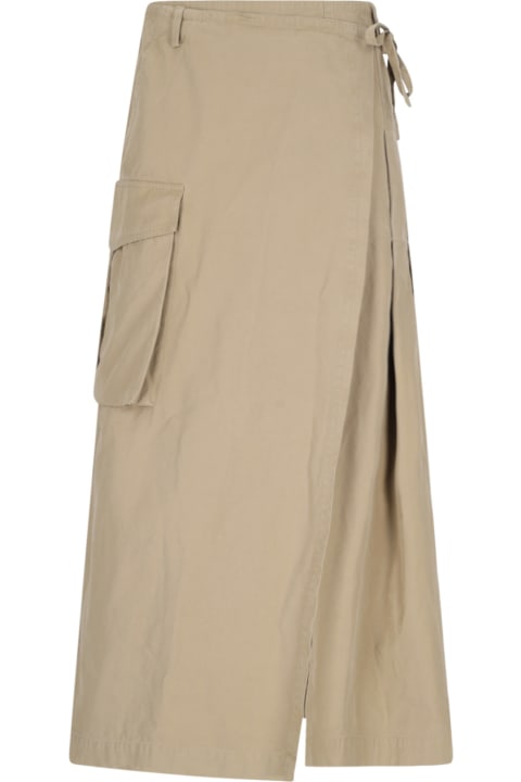 Fashion for Women Dries Van Noten Maxi Design Kilt Skirt