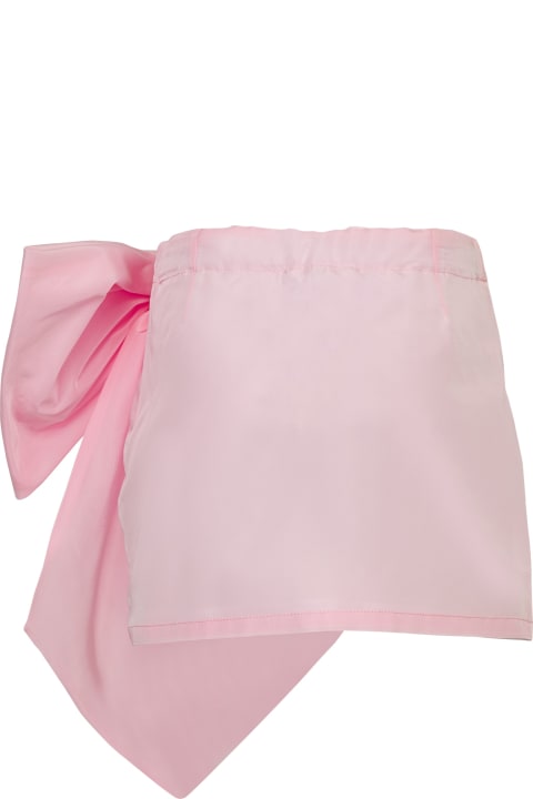 Douuod for Kids Douuod Flared Skirt With Bow