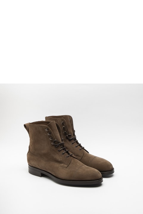 Boots for Men Edward Green Mole Suede Boot